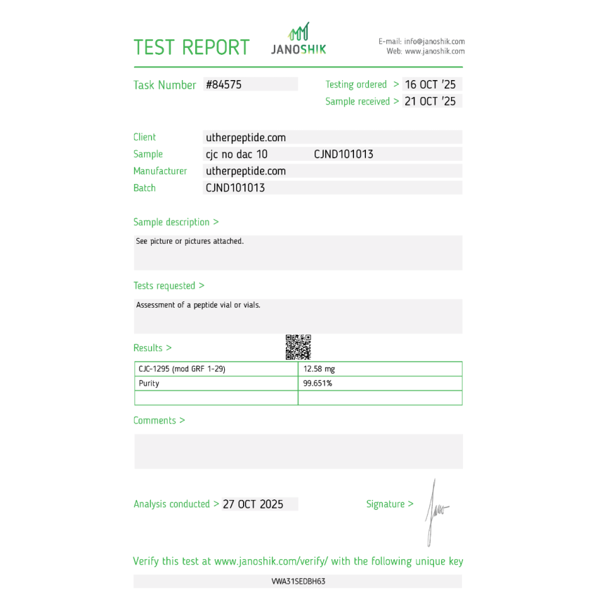 CJC-1295 no DAC 10mg
