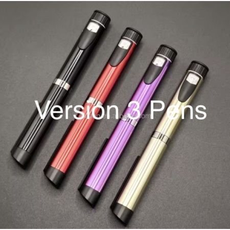 Reusable Latest V3 Peptide Beauty Pen Set 3 x Cartridges & Pen Gold